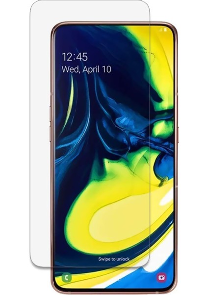 Samsung Galaxy A80 A805 Nano Ekran Koruyucu Cam Micro Glass