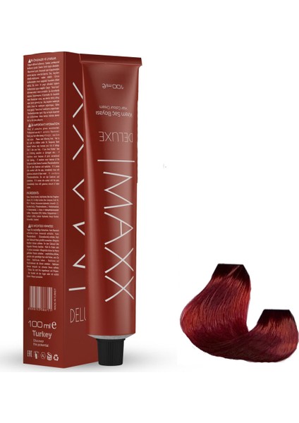 Deluxe Tüp Boya 5.65 Çilek Kırmızısı 60 ml