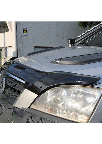 Kia Sorento Ön Kaput Koruyucu Rüzgarlık Deflektör Akrilik Abs 4mm Parlak Siyah 2002-2006