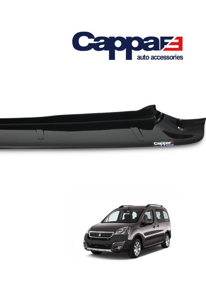Peugeot Partner Arka Tampon Eşiği Koruma Akrilik Abs Parlak Siyah 2015-2018 modelleri