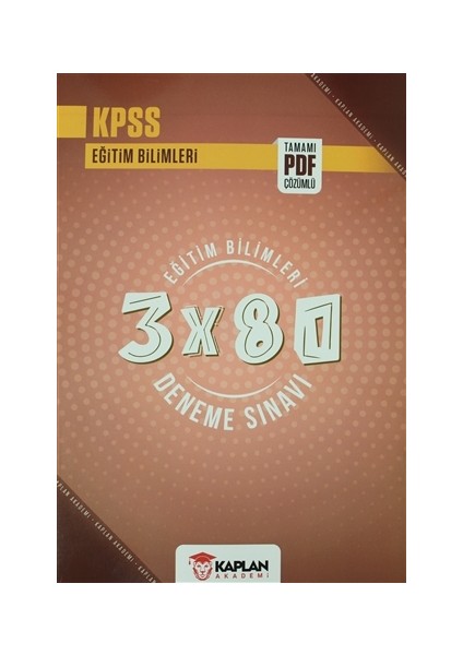 2021 KPSS Eğitim Bilimleri 3X80 Deneme Sınavı