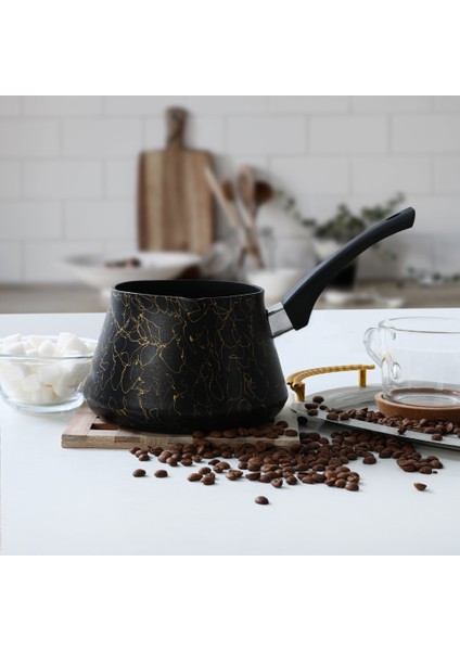 Polo Elegance Granit Cezve & Sütlük 12 Kişilik 1200 ml