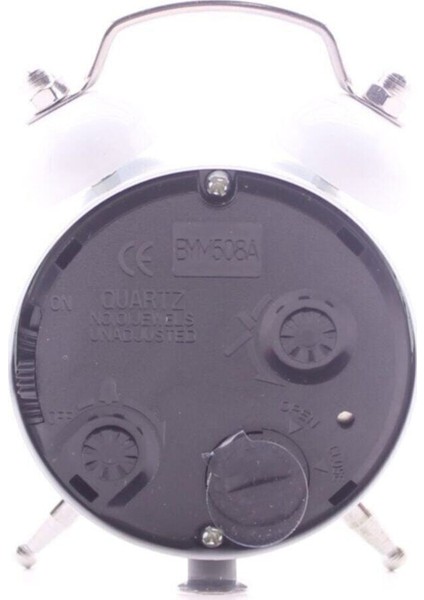 Mini Metal Masa Üstü Çalar Saat Beyaz 8 cm fiyatları