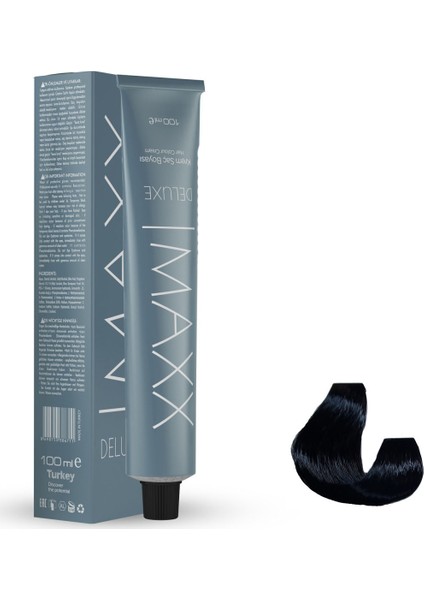 Deluxe Tüp Boya 1.0 Siyah 60 ml