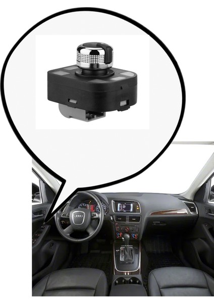 Audi Q5 Dikiz Ayna Ayar Düğmesi Joystiği 2008--2012 fiyatları