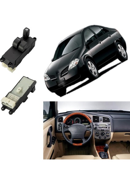 Nissan Primera P11 Cam Düğmesi Sol Çiftli 1996--2002 fırsatları