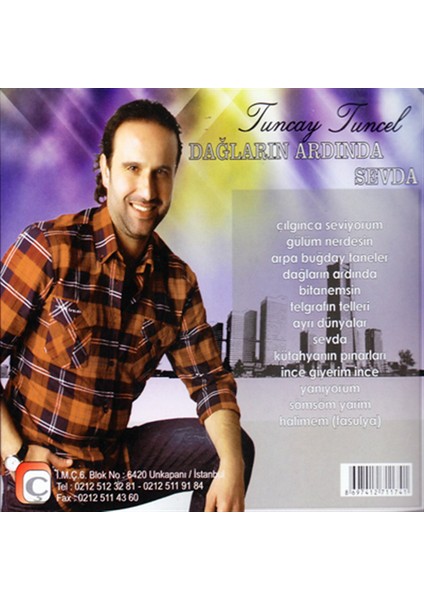 Tuncay Tuncel-Dağların Ardında Sevda - CD