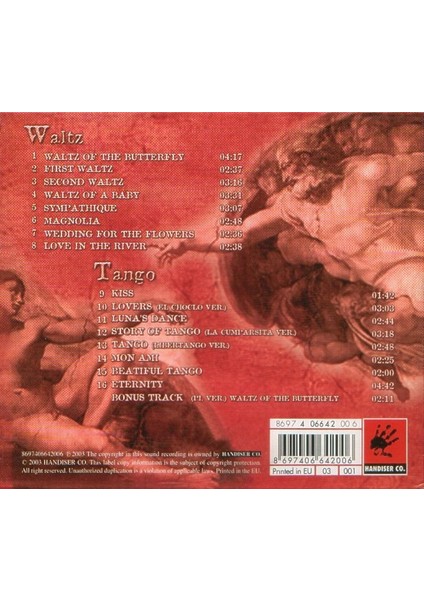 Çeşitli Sanatçılar -Dance With Me (Waltz & Tango) - CD