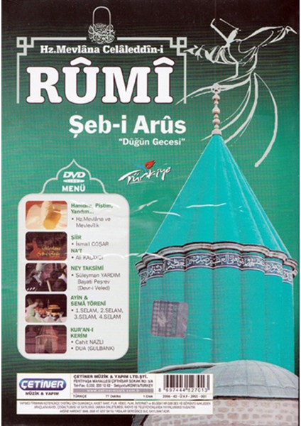 Mevlana Celaleddin Rumi-Şeb-I Arus - CD