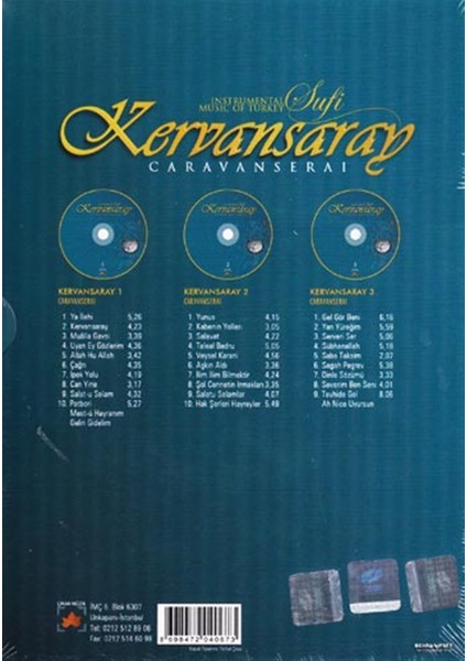 Kervansaray-Caravanserai (3 Cd) - CD fiyatları