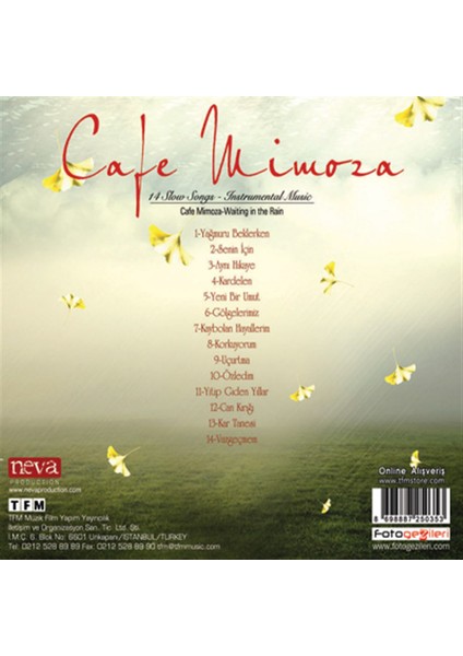 Cafe Mimoza-Yağmuru Beklerken - CD