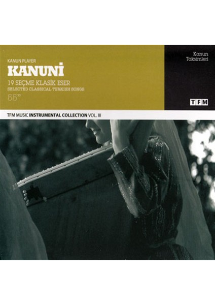 Kanuni-19 Seçme Klasik Eser - CD