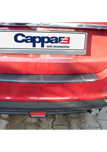 Fiat Egea Arka Tampon Üstü Koruma Abs Mat Siyah 2015->