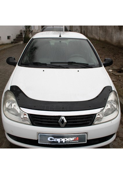 Renault Symbol 2 Ön Kaput Koruyucu Rüzgarlık Deflektör Akrilik Abs 4mm Parlak Siyah 2009-2013 fırsatları