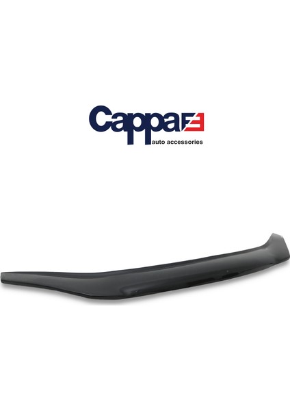 Totoya Camry XV70 Ön Kaput Koruyucu Rüzgarlık Deflektör Akrilik Abs 4mm Parlak Siyah 2017->