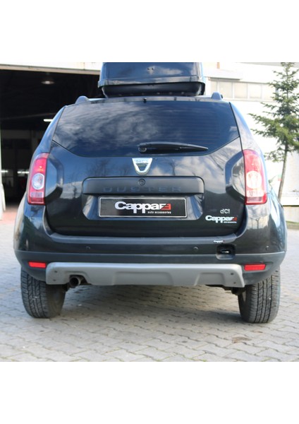 Dacia Duster Arka Tampon Koruma Difüzör Abs Mat Gri 2010-2017