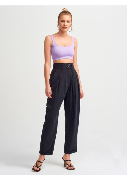 3540 Askılı Crop Top-Lila fiyatları