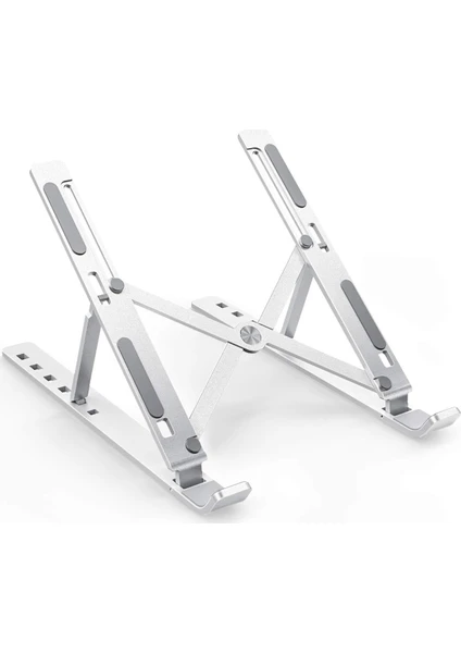 Alüminyum Notebook/laptop Tablet Standı 6 Kademeli Metal