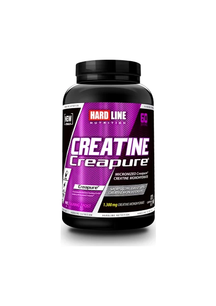 Hardline Nutrition Creapure 120 Kapsül - (Kreatin, creatine)