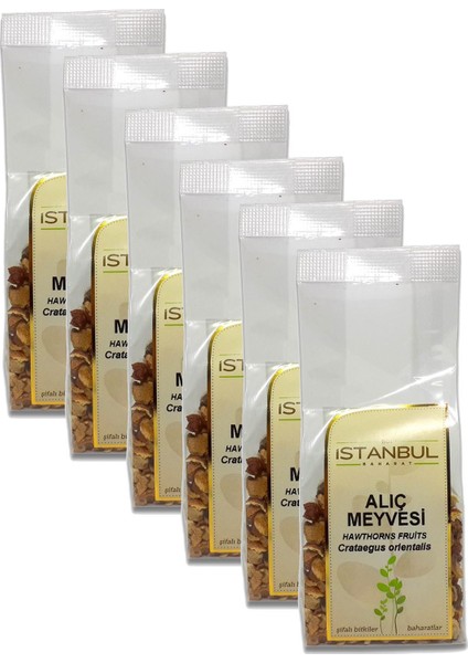 Istanbul Baharat Alıç Meyvesi Kurusu 6 x 100 gr