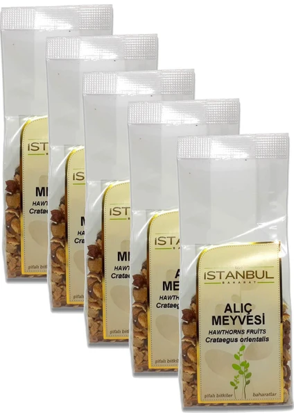 Istanbul Baharat Alıç Meyvesi Kurusu 5 x 100 gr