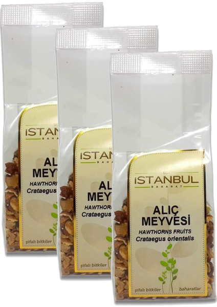 Istanbul Baharat Alıç Meyvesi Kurusu 3 x 100 gr