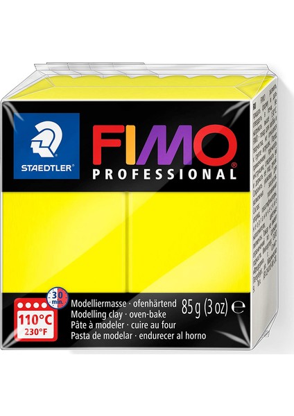 Fimo Profesyonel Modelleme Kili Limon Yeşili 8004-1 85GR