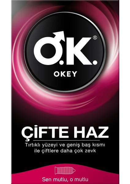 Çifte Haz Prezervatif 10'lu