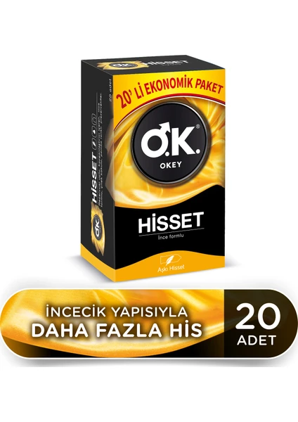 Hisset Prezervatif Ekonomik 20'li