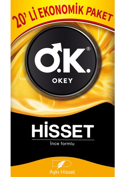 Hisset Prezervatif Ekonomik 20'li