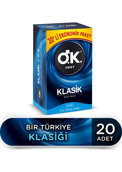 Klasik Prezervatif Ekonomik 20'li