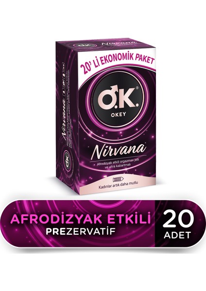 Nirvana 20'li Ekonomik Prezervatif