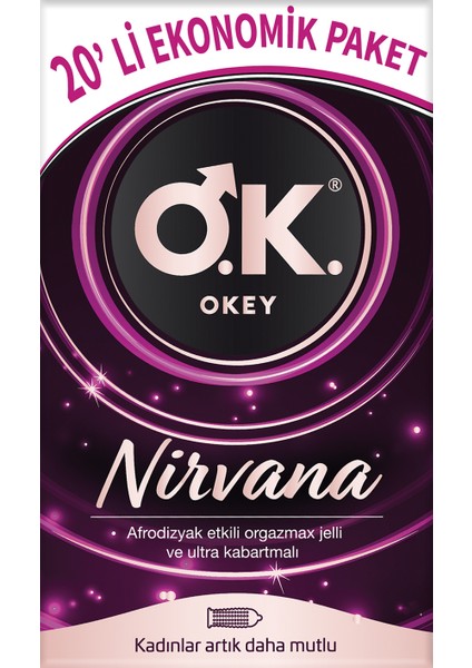 Nirvana 20'li Ekonomik Prezervatif