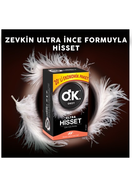 Ultra Hisset 20 Li Ekonomik Prezervatif