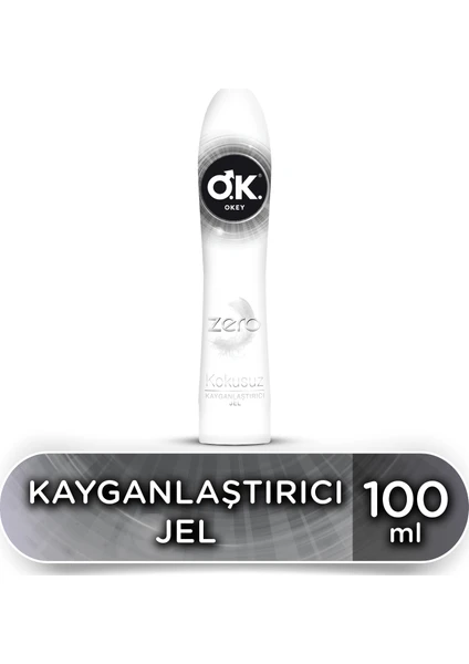 Kayganlaştırıcı Jel Zero 100 ml