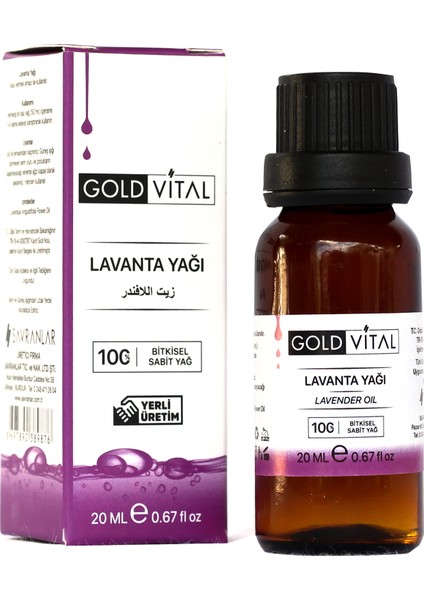 grold Vital Lavanta Yağı 20ml