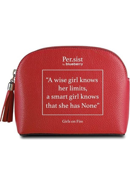 BBBA000801 Kadın Persist Girl Power Makyaj Çantası