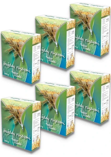 Natur Foods Buğday Rüşeymi 6 x 250 gr