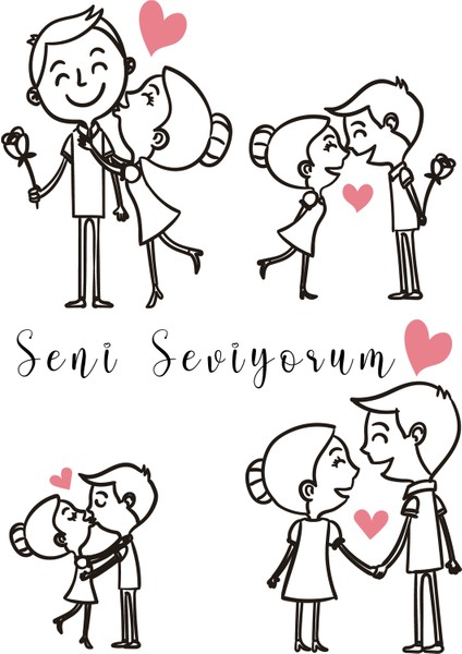 Sevgiliye Tebrik Kartı