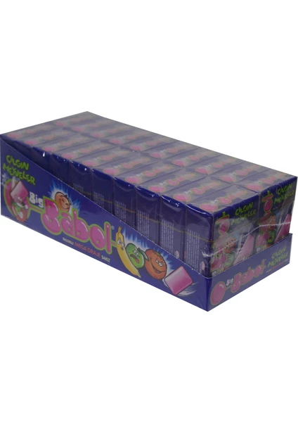 Big Babol Box Karışık Meyveli Sakız 36 gr 20 Li