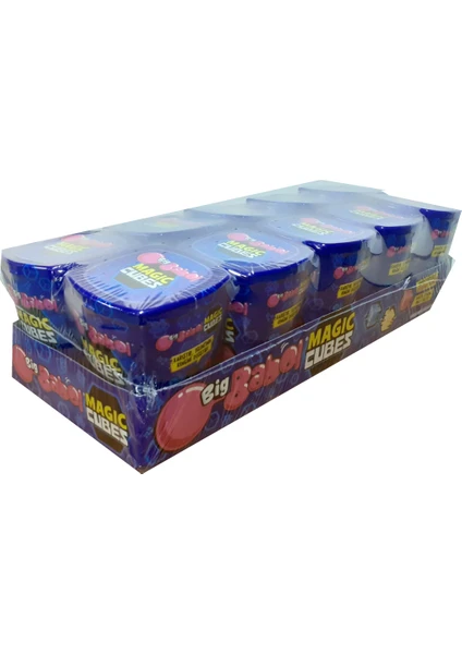 Big Babol Magic Cubes Karışık Meyveli 86 gr 10 Lu