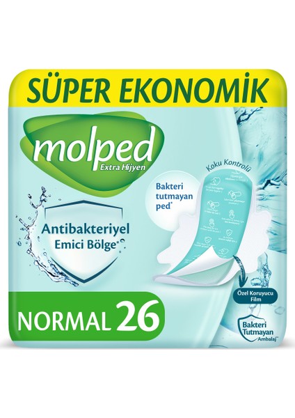 Extra Hijyen Hijyenik Ped Normal 26 Adet