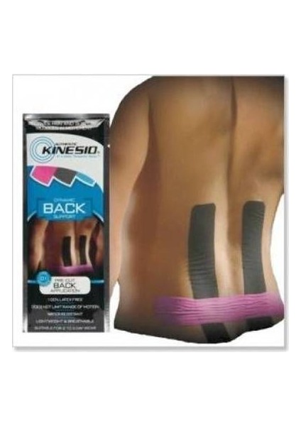 Kinesio Pre-Cut Back Application Bel Bandı 2 Adet