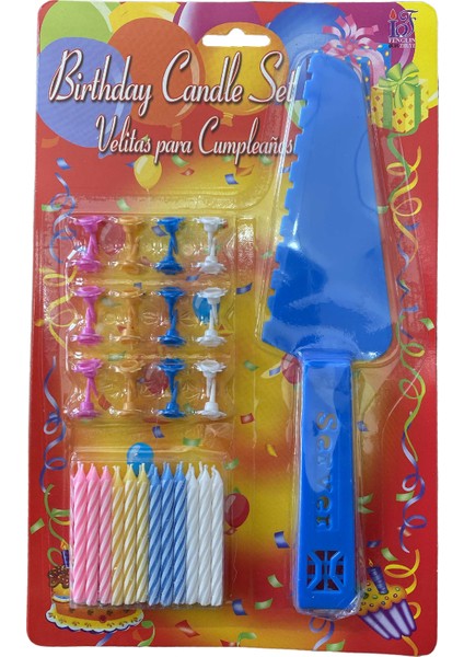 Mum - Pasta Mumu - Spatula - 24 Adet - Renkli - 6 cm