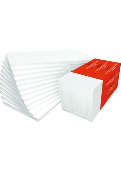 Isı Yalıtım Levhası Eps 1 cm Strafor Köpük Beyaz 14-16 Dns (50 Adet 25M2)
