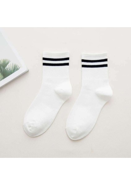 Premium Bambu Tenis Çorap Beyaz