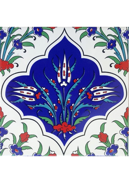 20*20 Cm Cç45 Kütahya Çini Karo 5' Li 1 Paket