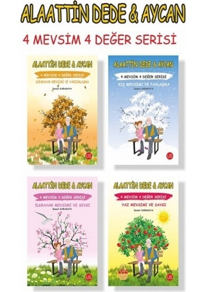 Alaattin Dede ve Aycan (4 Kitap Set) - Demet Karakaya