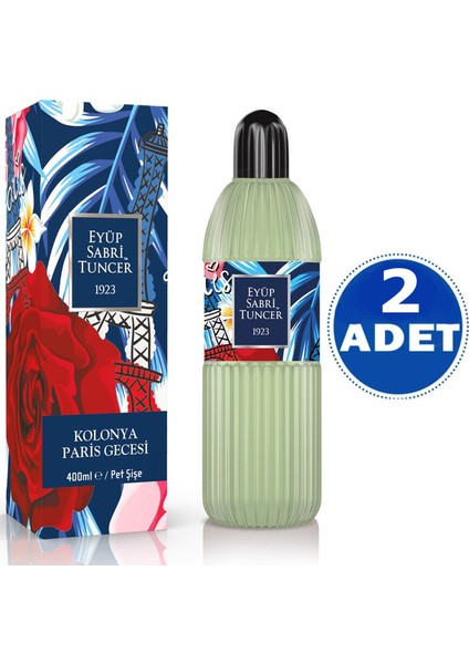 Paris Gecesi Kolonyası Pet Şişe 400 ml 2 Adet