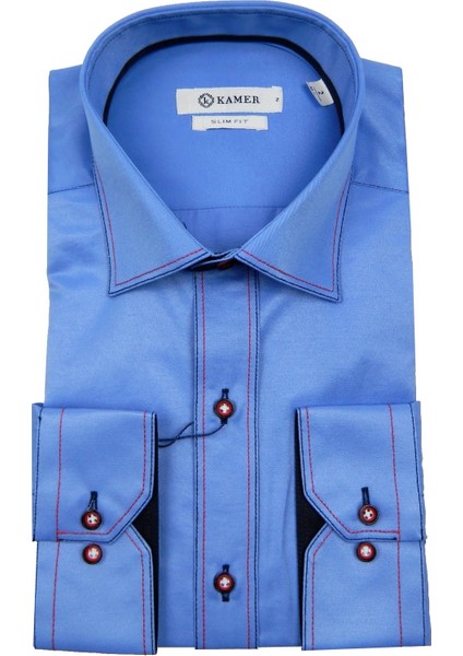Erkek Slim Fit Gömlek 9258